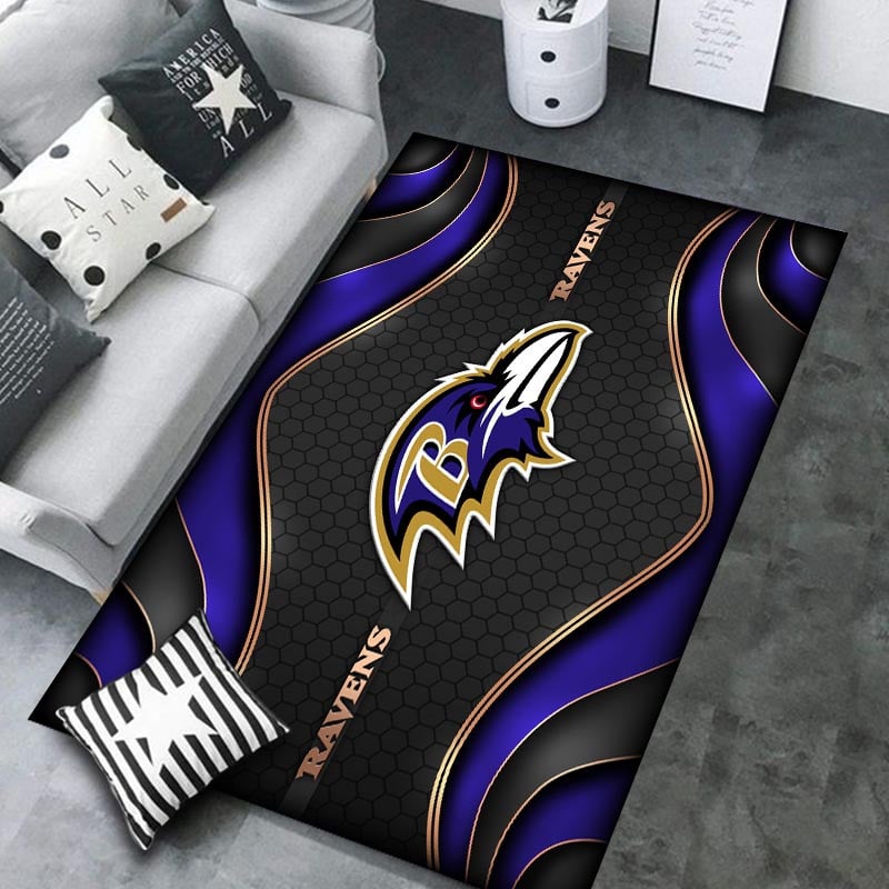 Baltimore Ravens Rug DMHF4066