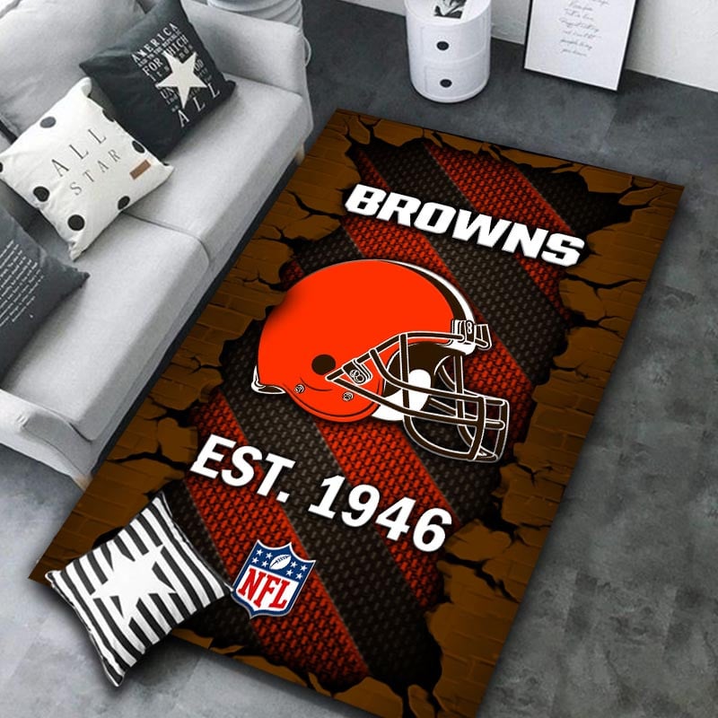 Cleveland Browns Rug DMHF1073