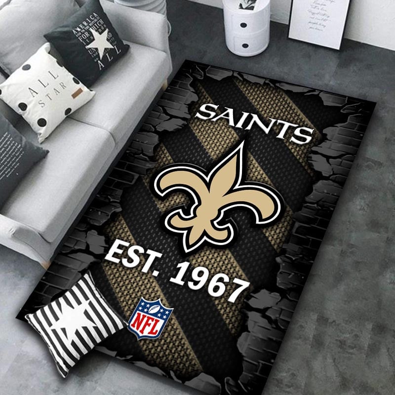 New Orleans Saints Rug DMHF1088