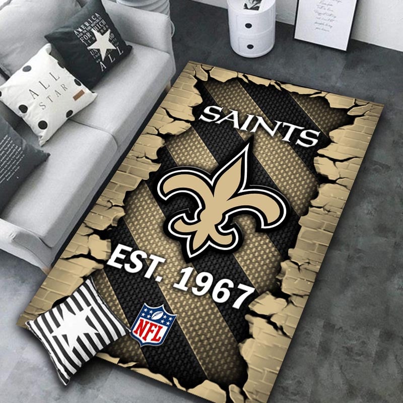 New Orleans Saints Rug DMHF1088