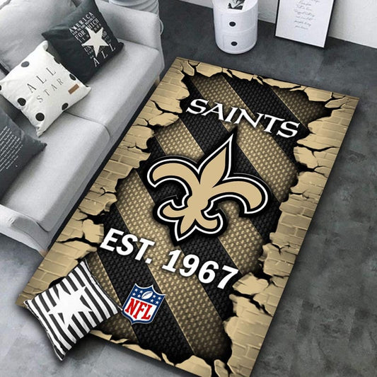 New Orleans Saints Rug DMHF1088