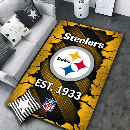 Pittsburgh Steelers Rug DMHF1092