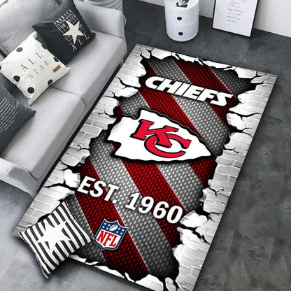 Kansas City Chiefs Rug DMHF1081