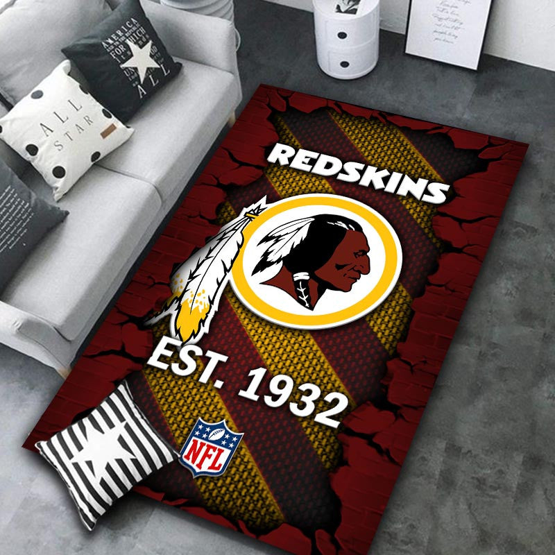 Washington Redskinss Rug DMHF1098