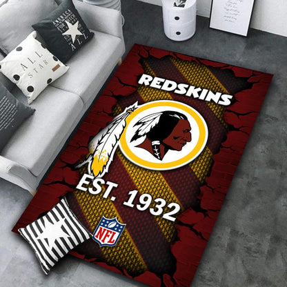 Washington Redskinss Rug DMHF1098