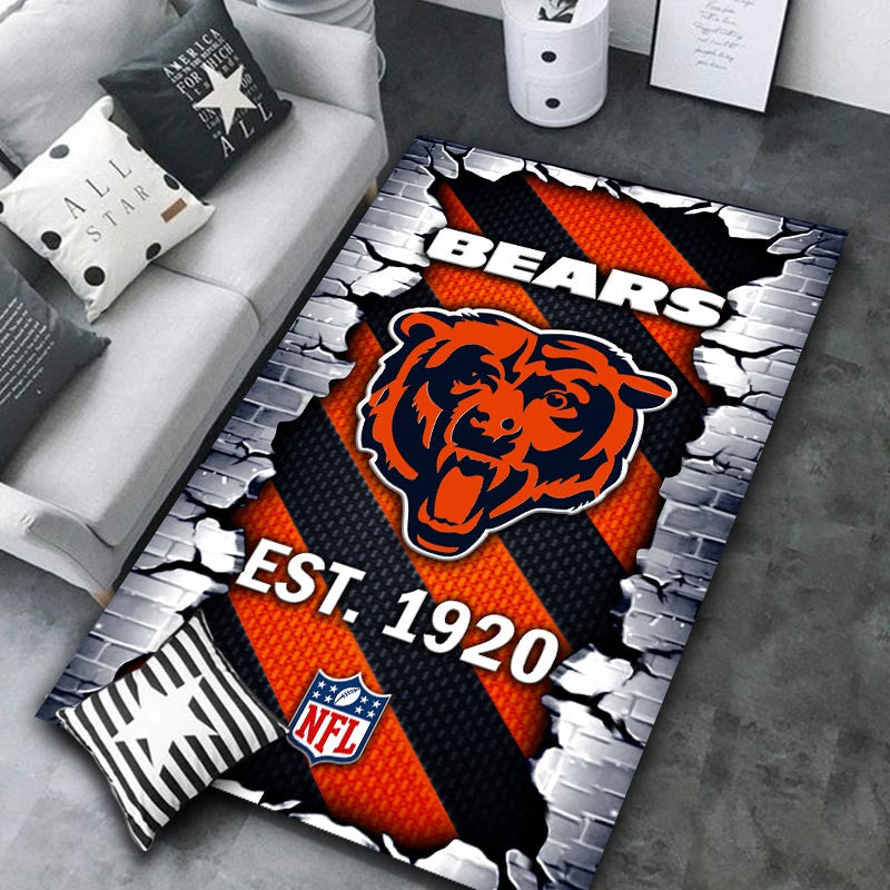 Chicago Bears Rug DMHF1071