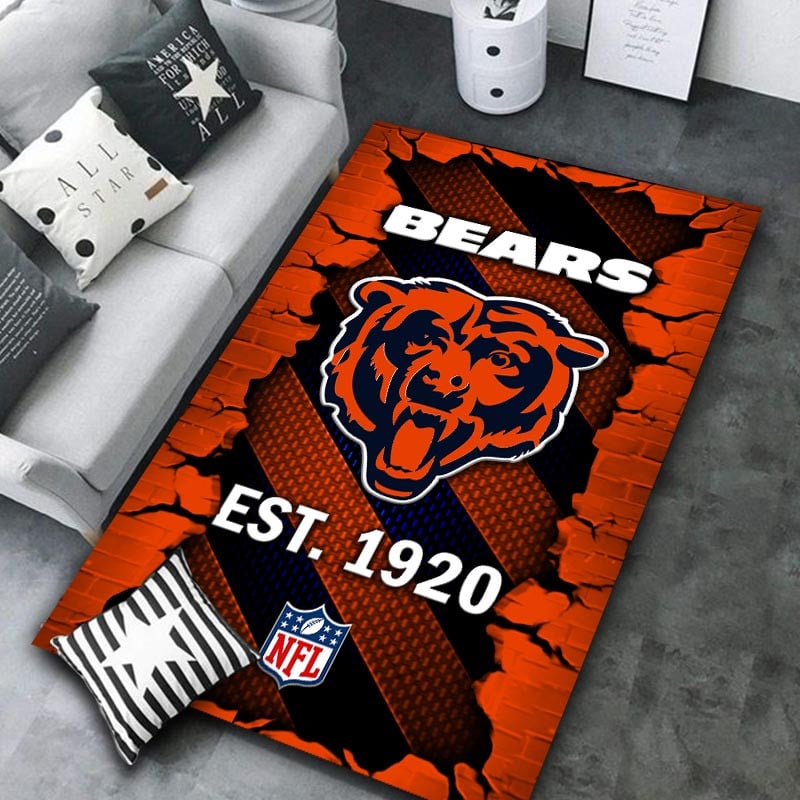 Chicago Bears Rug DMHF1071