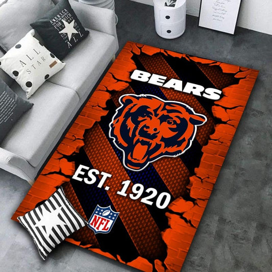 Chicago Bears Rug DMHF1071