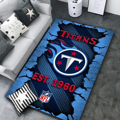 Tennessee Titans Rug DMHF1096