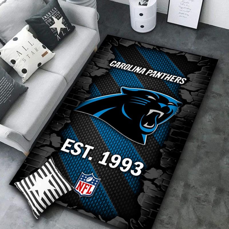 Carolina Panthers Rug DMHF1070