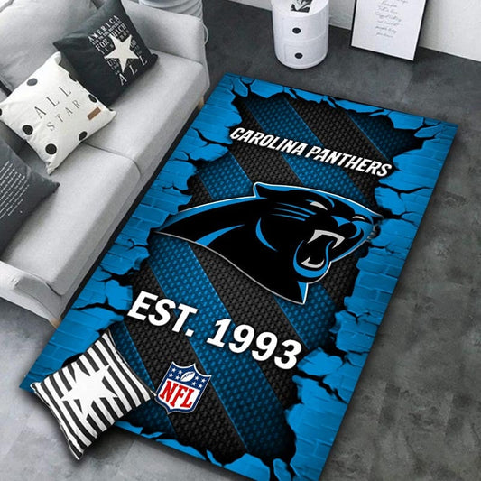 Carolina Panthers Rug DMHF1070