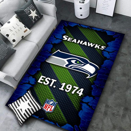Seattle Seahawks Rug DMHF1094