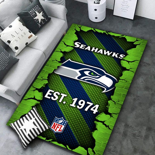 Seattle Seahawks Rug DMHF1094