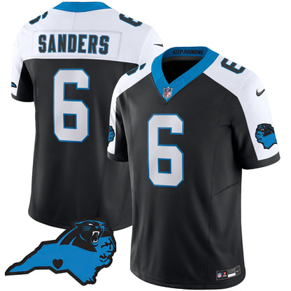 Men's Panthers Vapor Limited Jersey - Carolina Patch - All Stitched