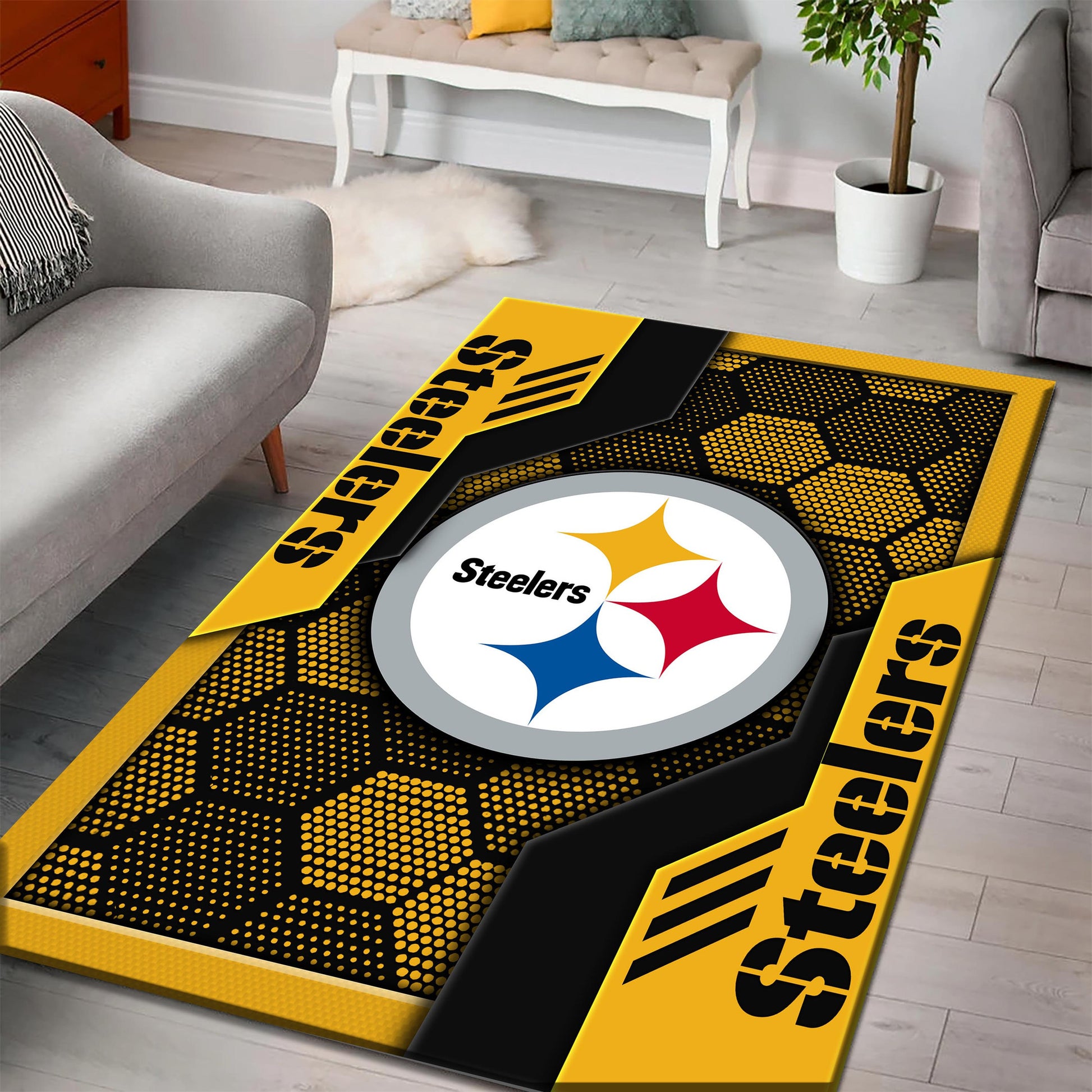 Pittsburgh Steelers Rug DMHF3106