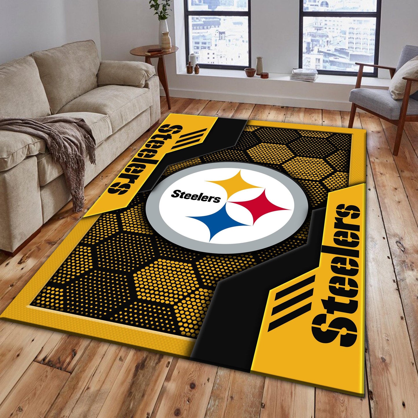 Pittsburgh Steelers Rug DMHF3106