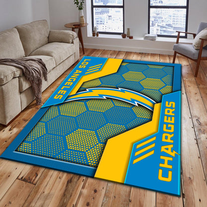Los Angeles Chargers Rug DMHF3097