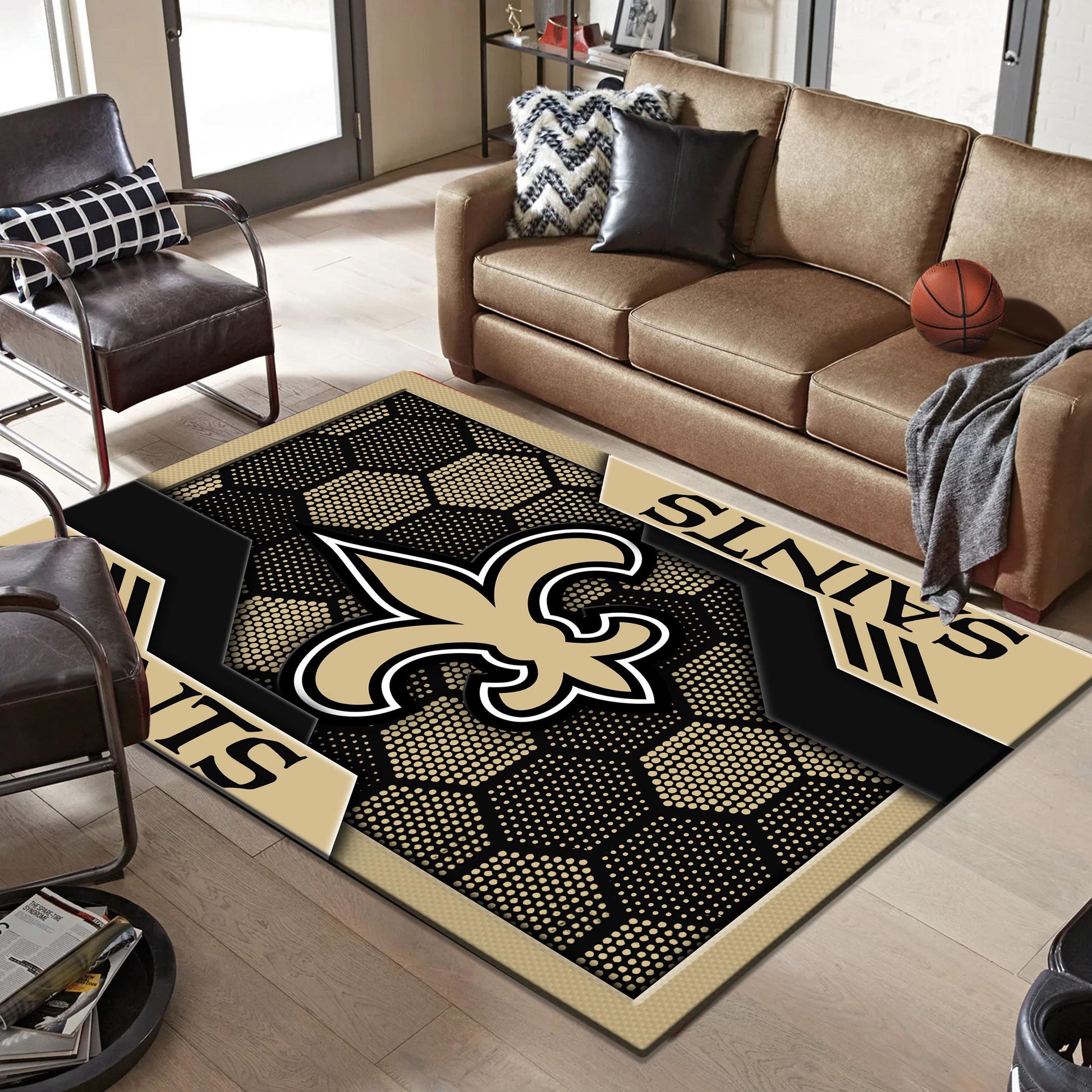 New Orleans Saints Rug DMHF3102