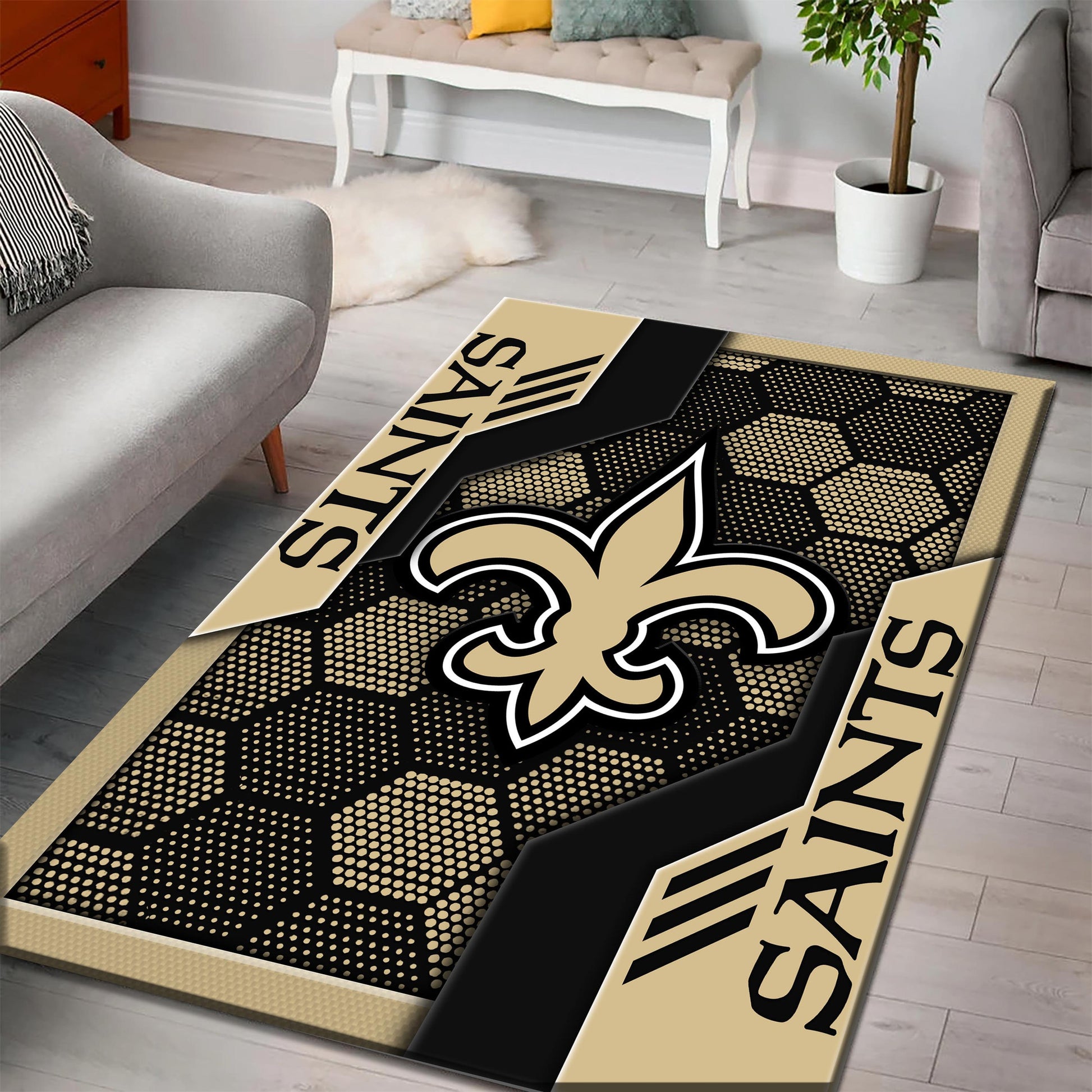 New Orleans Saints Rug DMHF3102