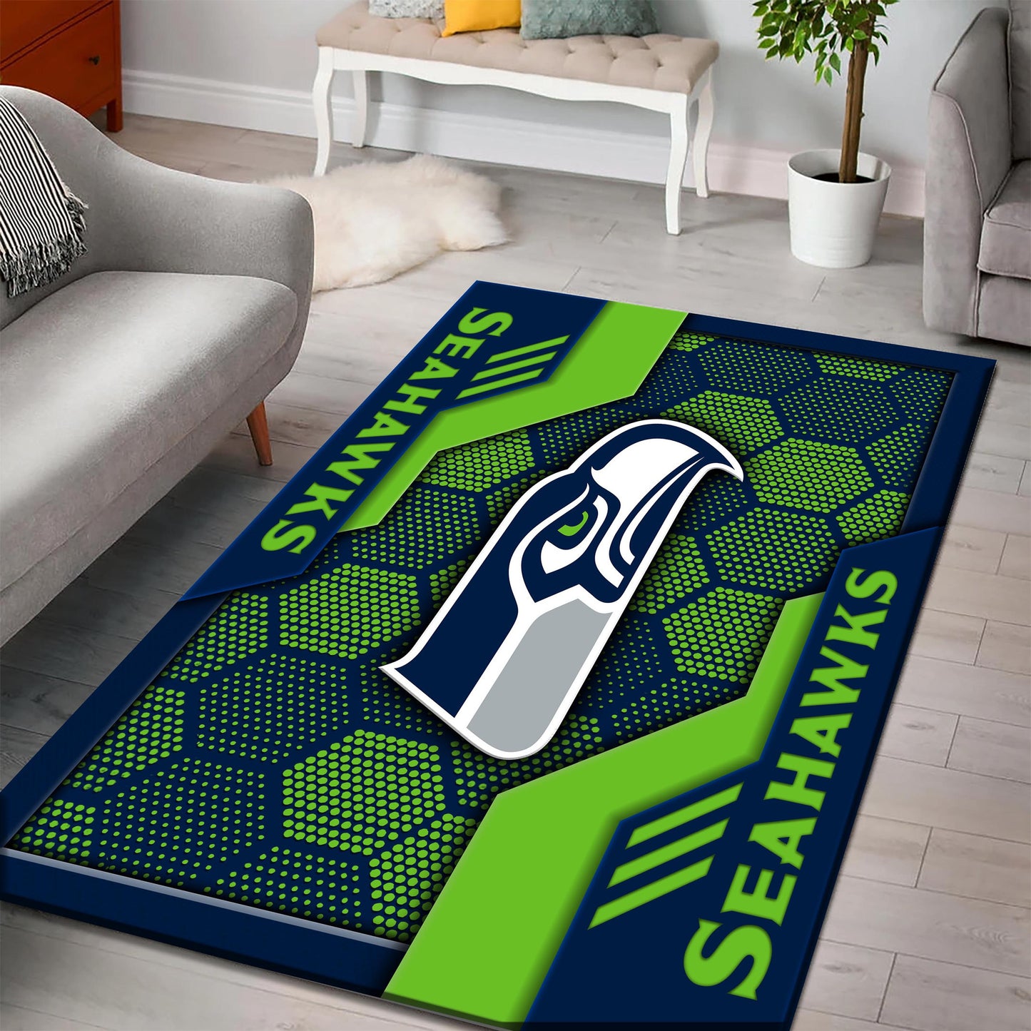 Seattle Seahawks Rug DMHF3108