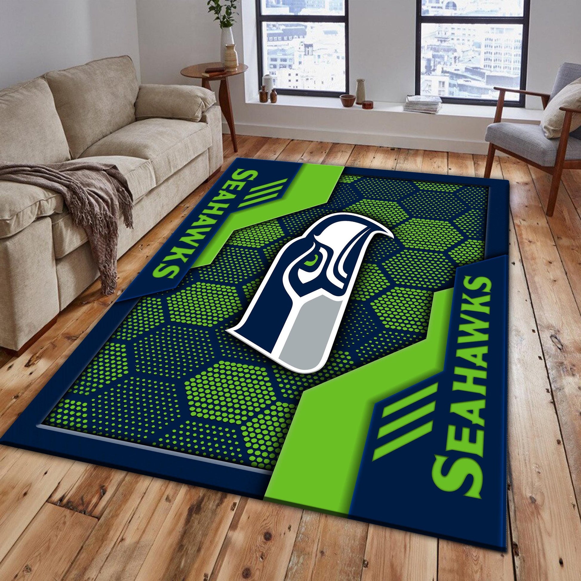 Seattle Seahawks Rug DMHF3108
