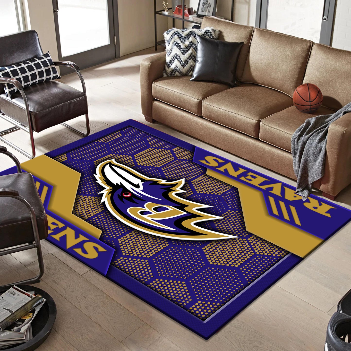 Baltimore Ravens Rug DMHF3082