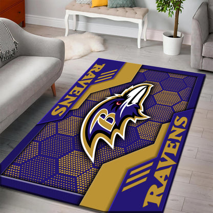 Baltimore Ravens Rug DMHF3082