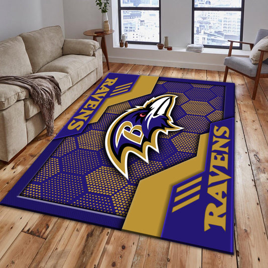 Baltimore Ravens Rug DMHF3082
