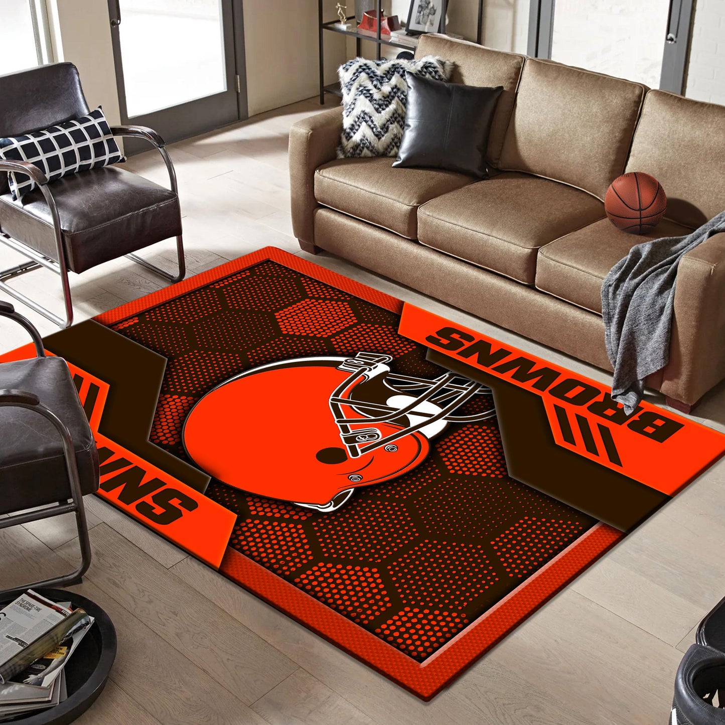 Cleveland Browns Rug DMHF3087
