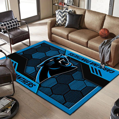 Carolina Panthers Rug DMHF3084