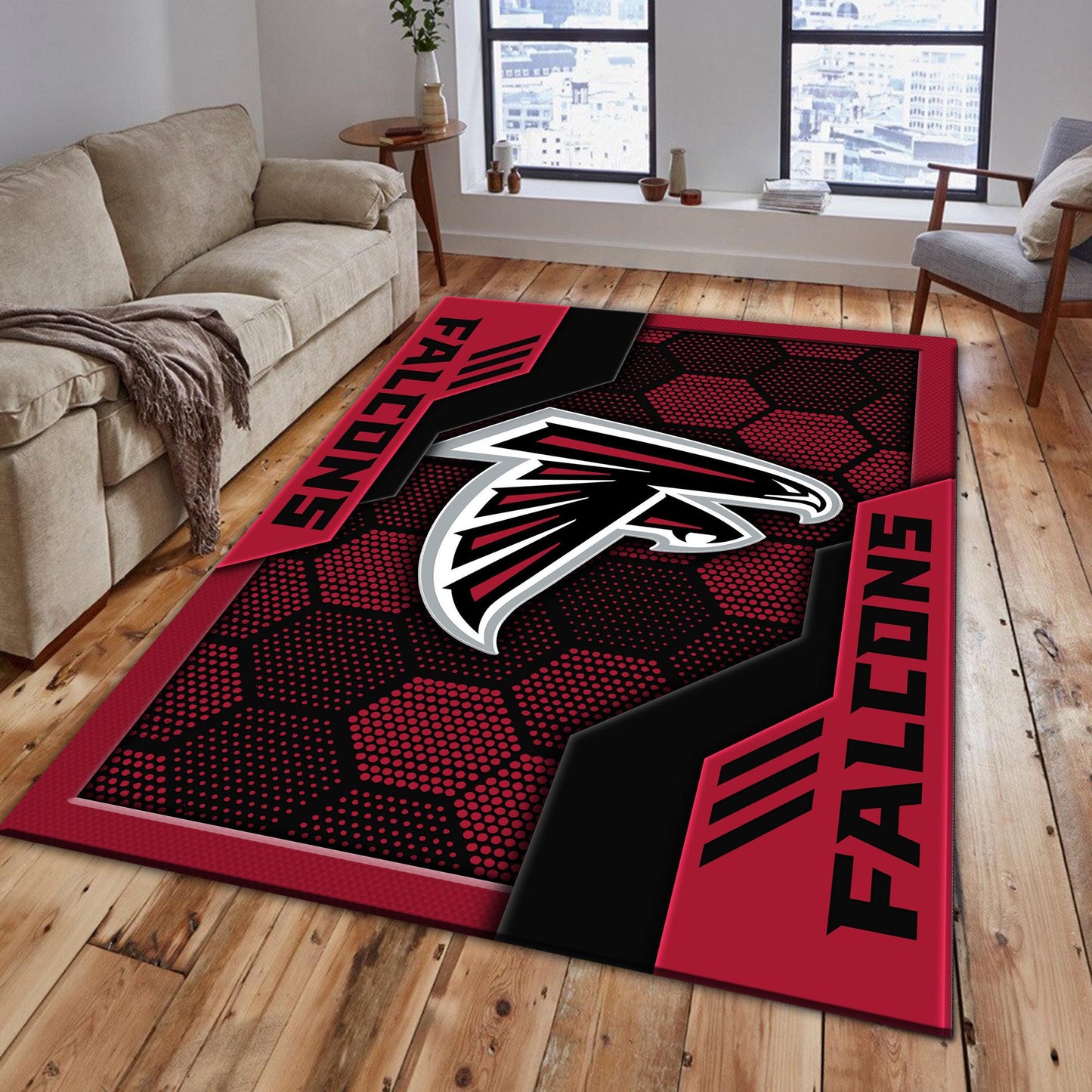 Atlanta Falcons Rug DMHF3081