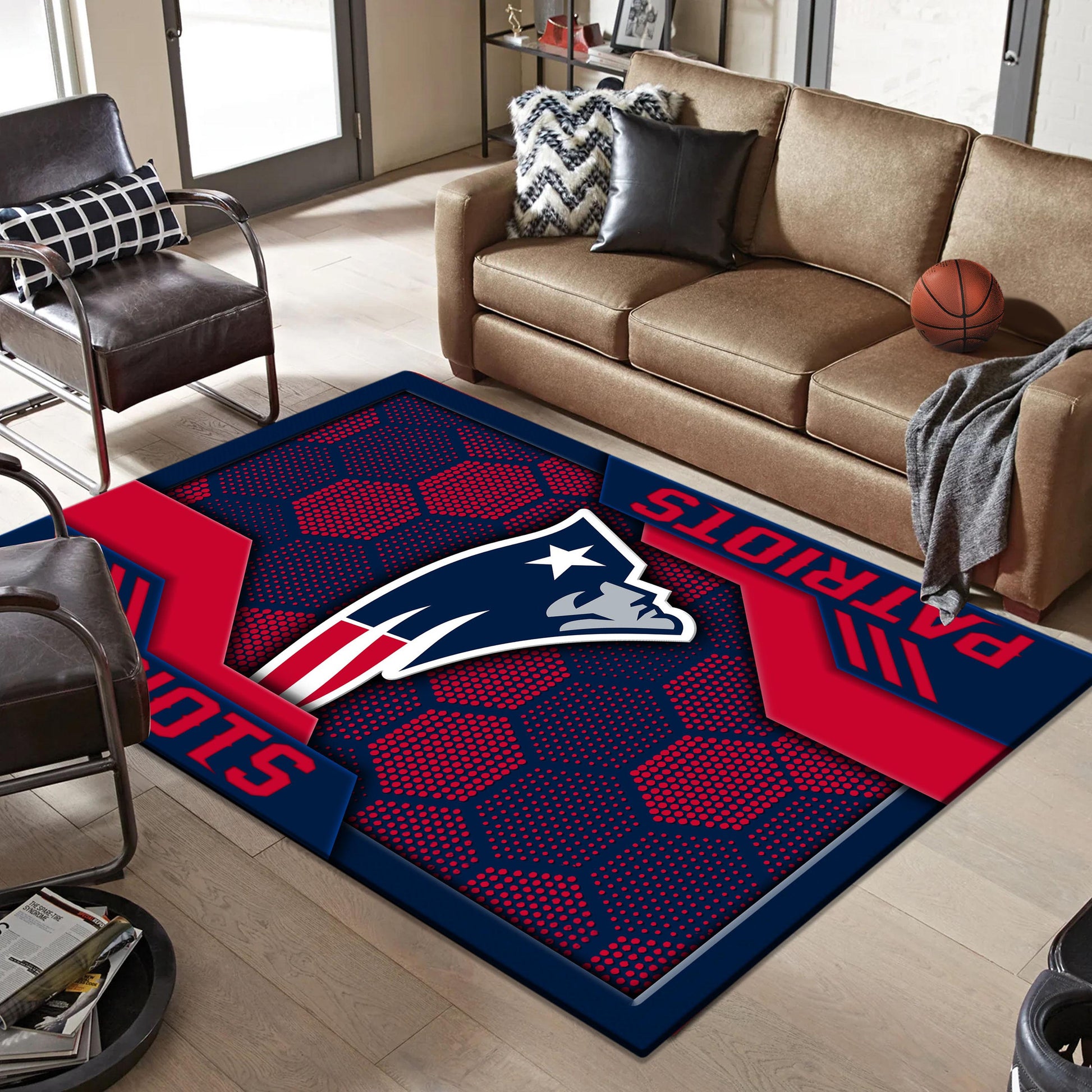 New England Patriots Rug DMHF3101