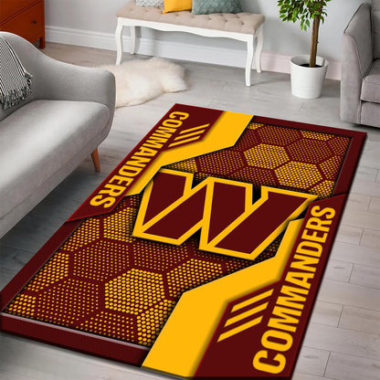 Washington Commanders Rug DMHF3111