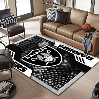 Las Vegas Raiders Rug DMHF3096
