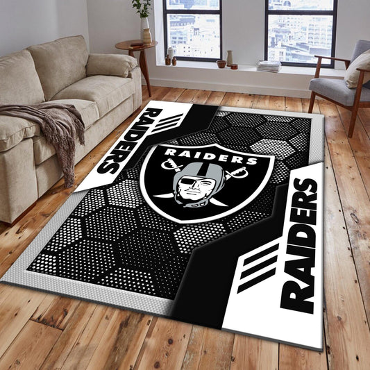 Las Vegas Raiders Rug DMHF3096