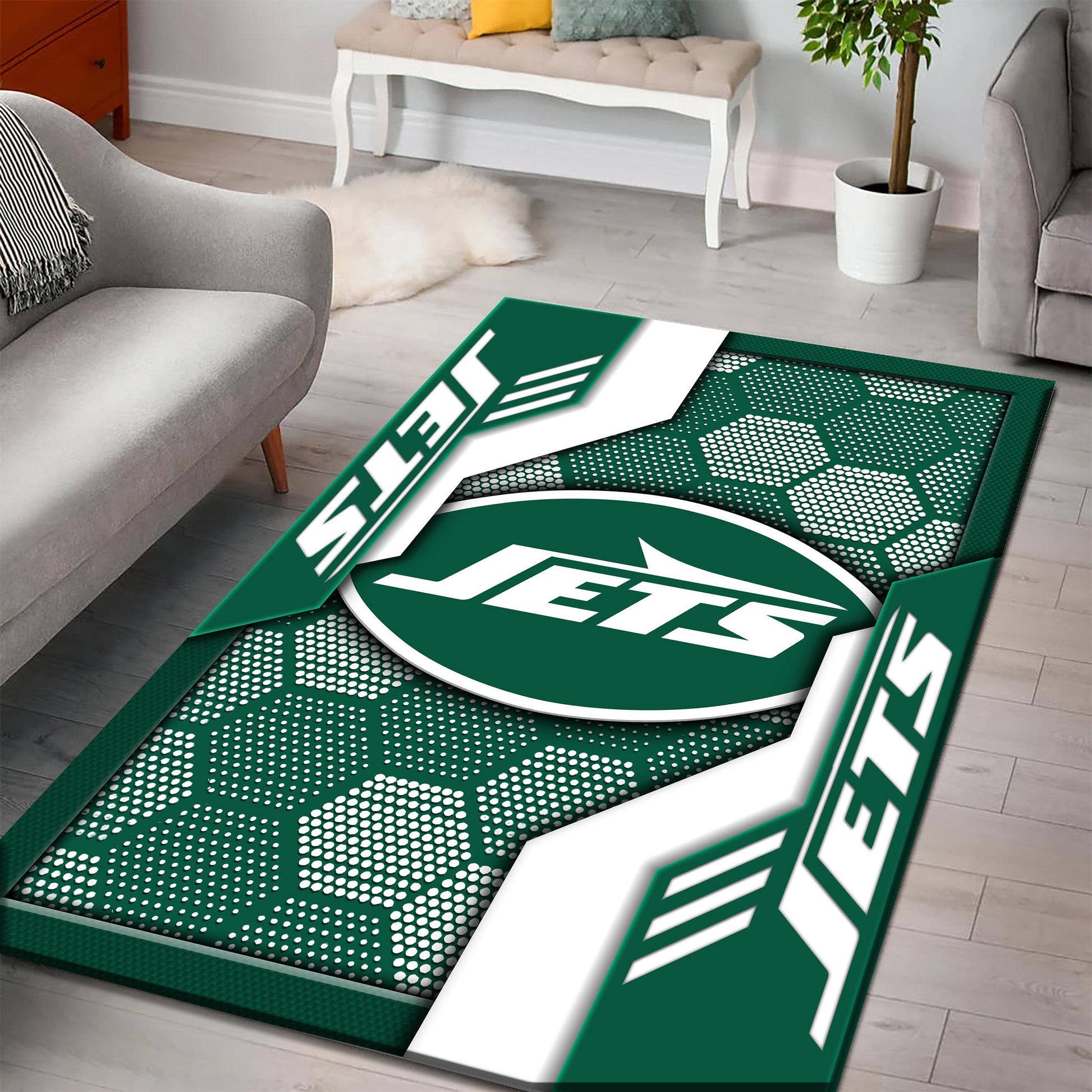New York Jets Rug DMHF3104