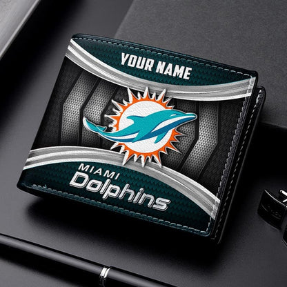 Miami Dolphins NNHD0993 Leather Wallet