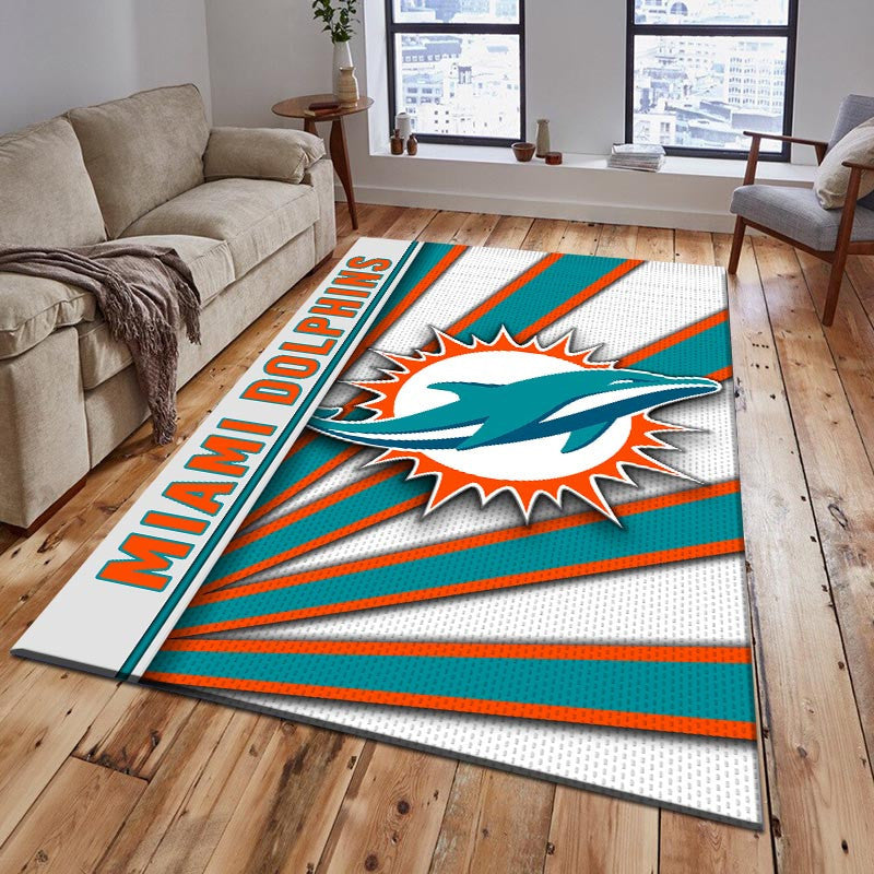 Miami Dolphins Rug DMHF3641