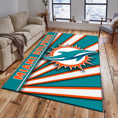 Miami Dolphins Rug DMHF3641