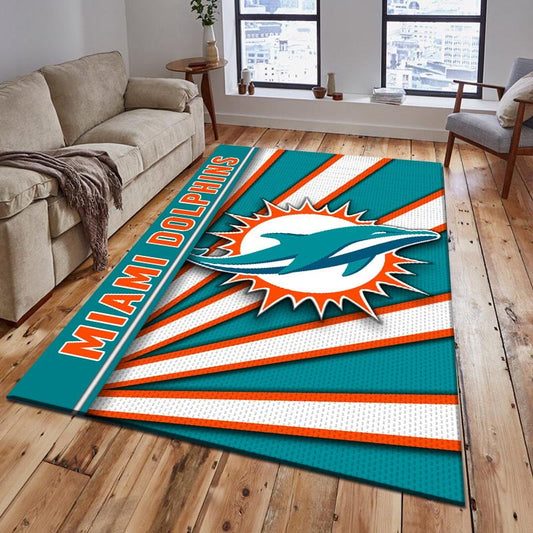 Miami Dolphins Rug DMHF3641