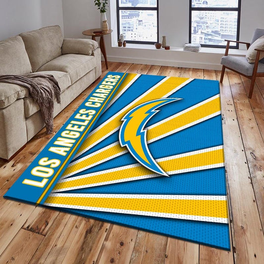Los Angeles Chargers Rug DMHF3639