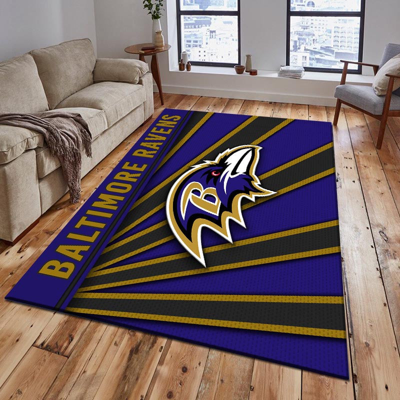 Baltimore Ravens Rug DMHF3624