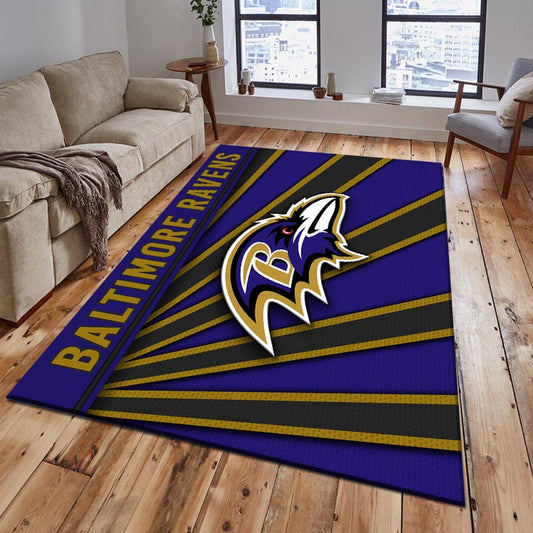Baltimore Ravens Rug DMHF3624