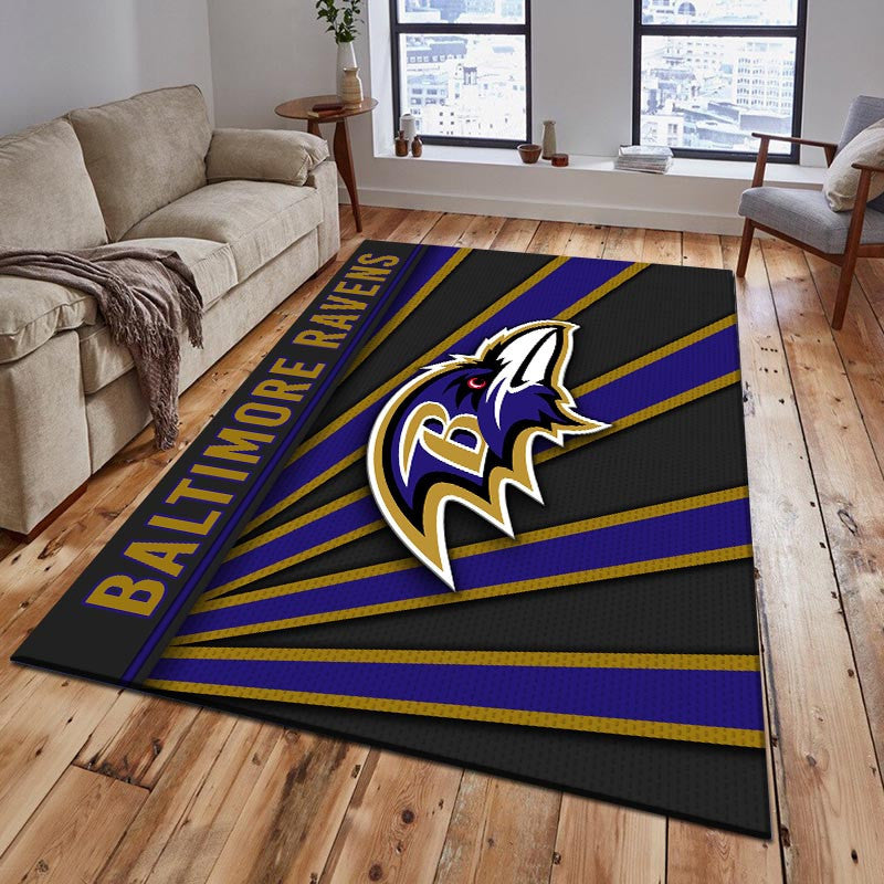 Baltimore Ravens Rug DMHF3624