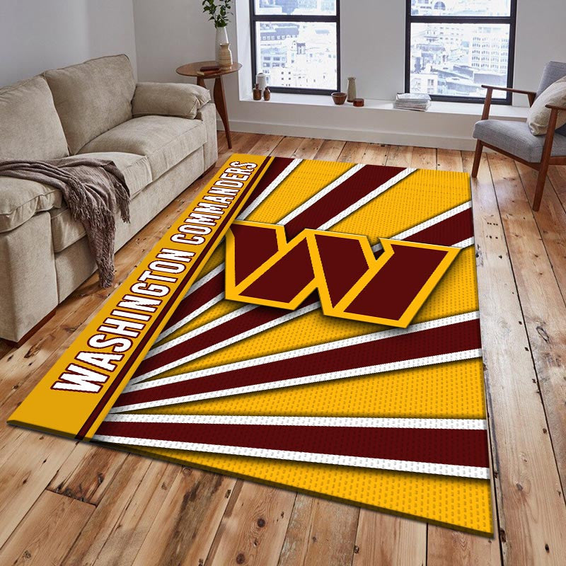 Washington Commanders Rug DMHF3653