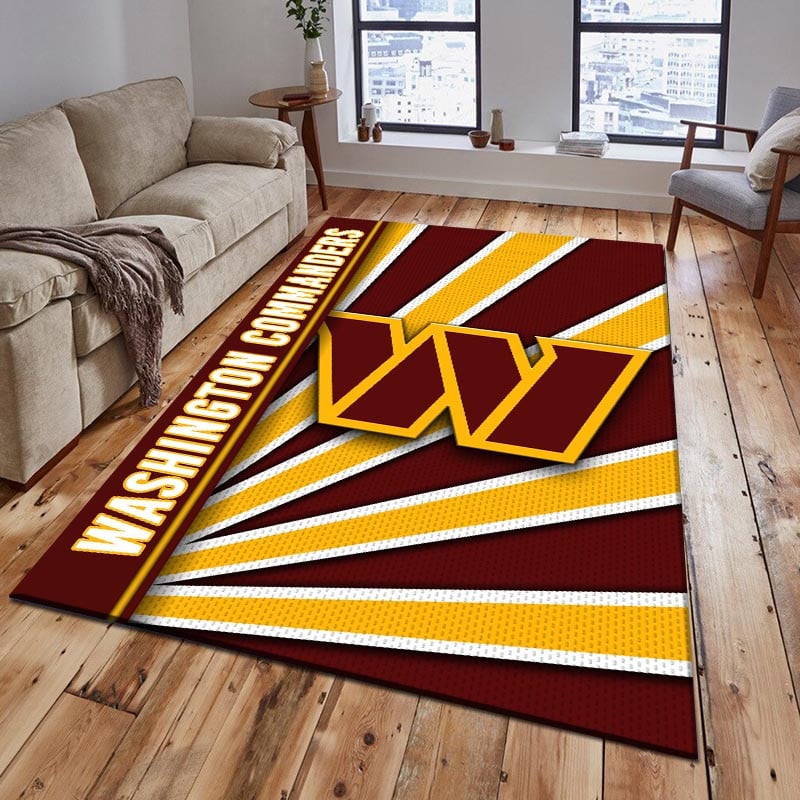 Washington Commanders Rug DMHF3653