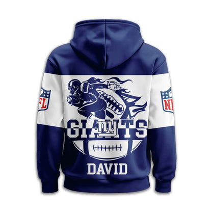 New York Giants | Premium Touchdown Spirit Personalized Hoodie TD