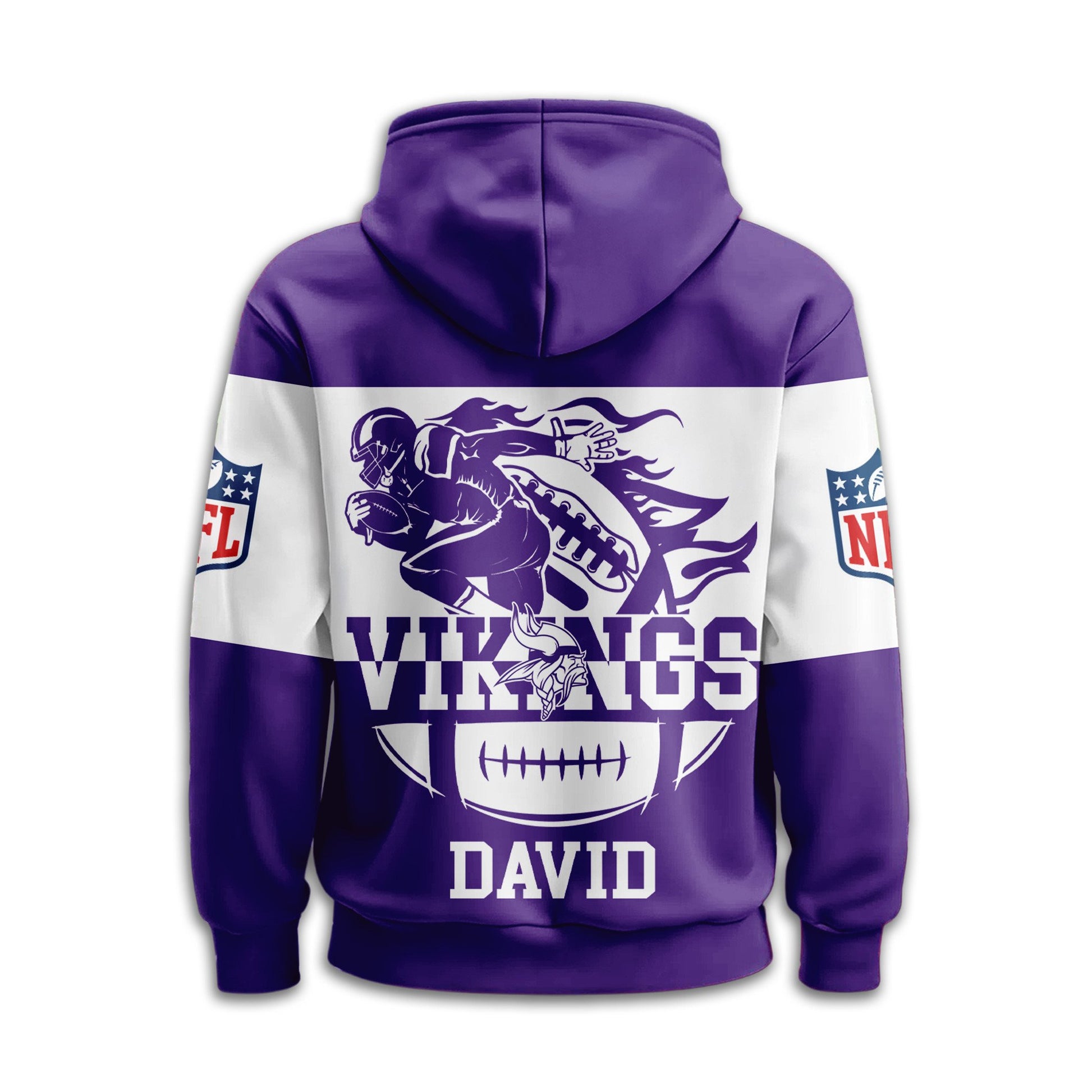 Minnesota Vikings | Premium Touchdown Spirit Personalized Hoodie TD