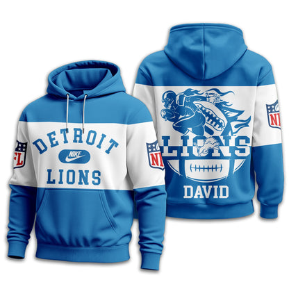Detroit Lions | Premium Touchdown Spirit Personalized Hoodie TD