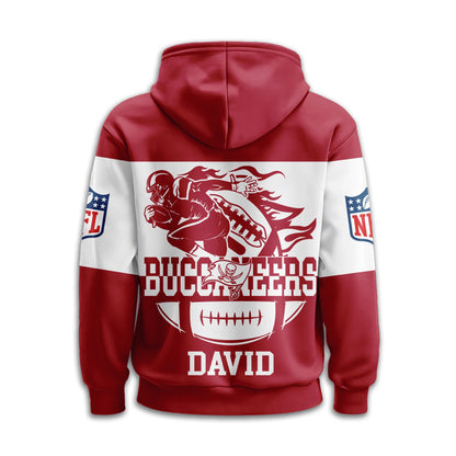 Tampa Bay Buccaneers | Premium Touchdown Spirit Personalized Hoodie TD